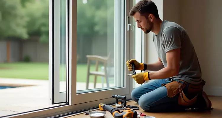 Squeaky Sliding Patio Doors in Kendale Lakes, FL