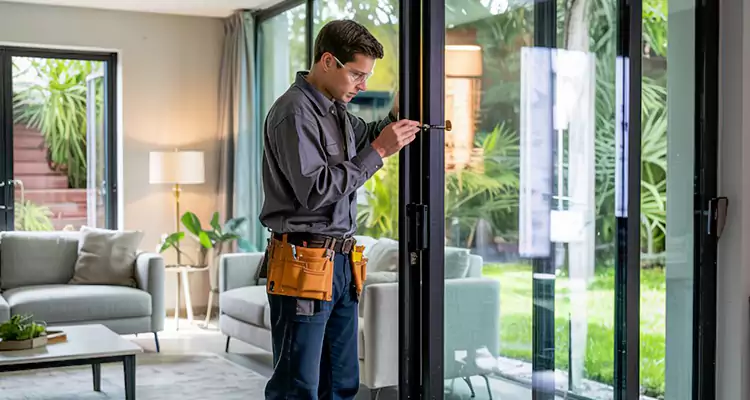 Sliding Door Jamb Lock Repair in Kendale Lakes, FL