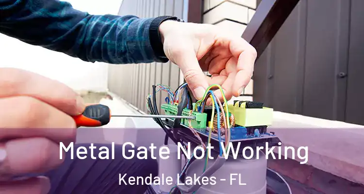  Metal Gate Not Working Kendale Lakes - FL