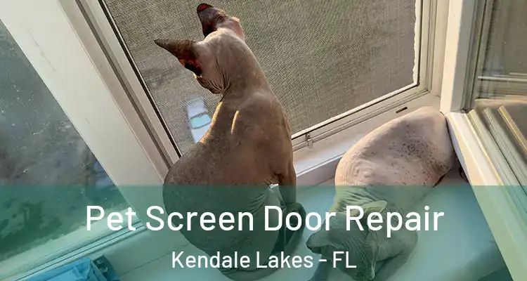  Pet Screen Door Repair Kendale Lakes - FL